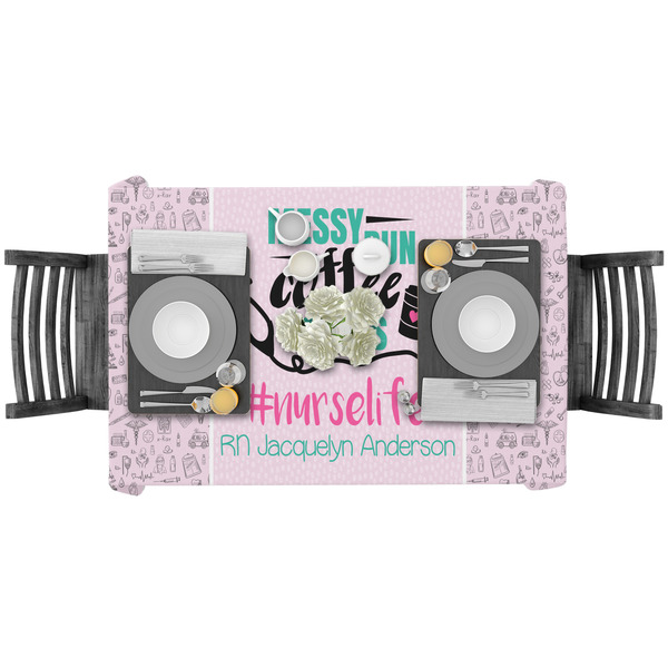 Nursing Quotes Rectangular Tablecloths - LIFESTYLE