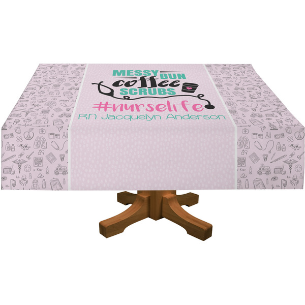 Nursing Quotes Rectangular Tablecloths (Personalized)