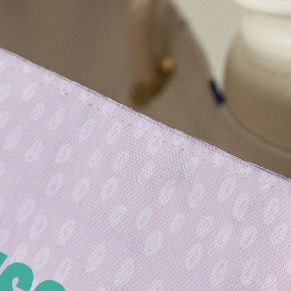 Nursing Quotes Large Rope Tote - Close Up View