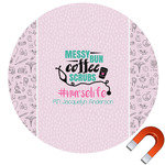 Nursing Quotes Round Car Magnet - 10" (Personalized)