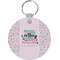 Nursing Quotes Round Plastic Keychain (Personalized)