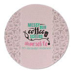 Nursing Quotes Round Linen Placemat (Personalized)