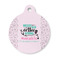 Nursing Quotes Round Pet ID Tag - Small (Personalized)