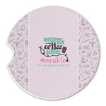 Nursing Quotes Sandstone Car Coaster - Single (Personalized)