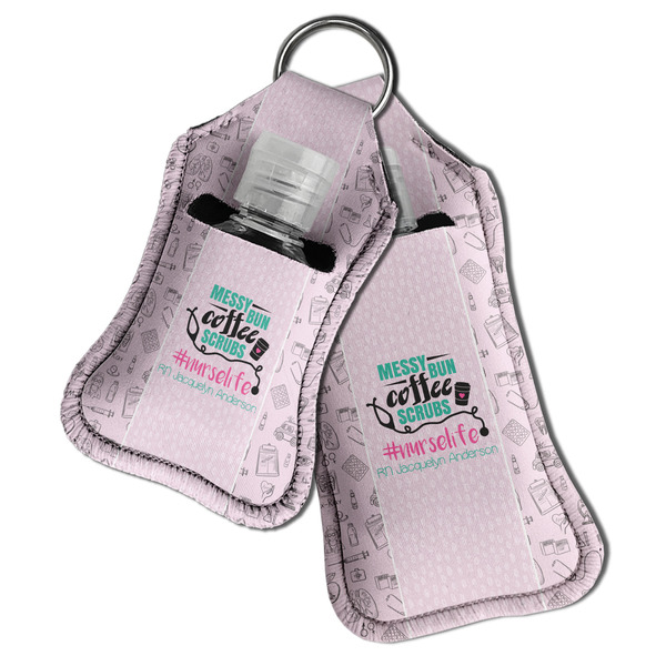 Nursing Quotes Sanitizer Holder Keychain - Both in Case (PARENT)