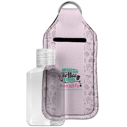 Nursing Quotes Hand Sanitizer & Keychain Holder - Large (Personalized)