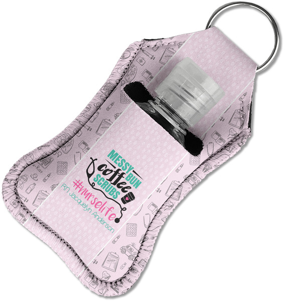 Nursing Quotes Sanitizer Holder Keychain - Small in Case