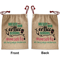 Nursing Quotes Santa Sack - Front & Back (Personalized)