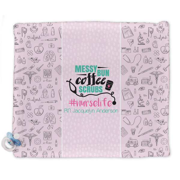 Custom Nursing Quotes Security Blanket (Personalized)