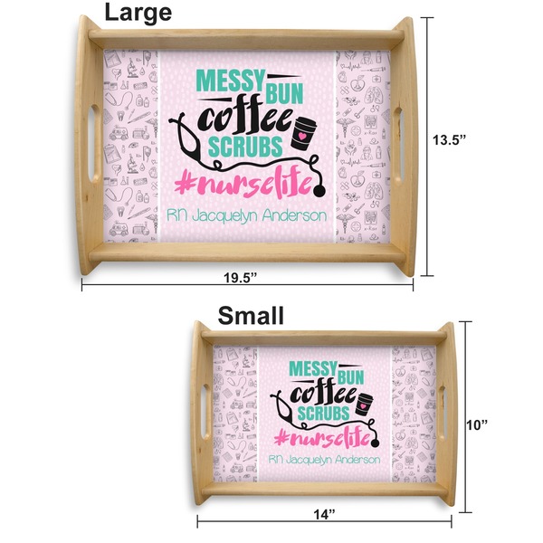 Nursing Quotes Serving Tray Wood Sizes