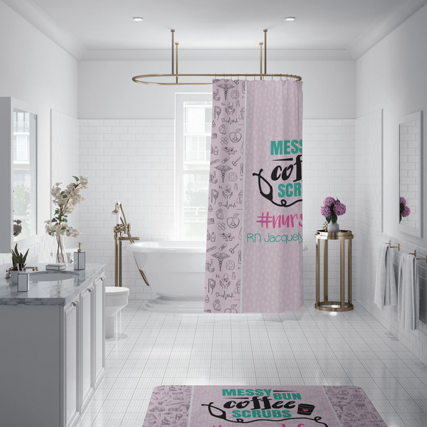 Nursing Quotes Shower Curtain - 70"x83"