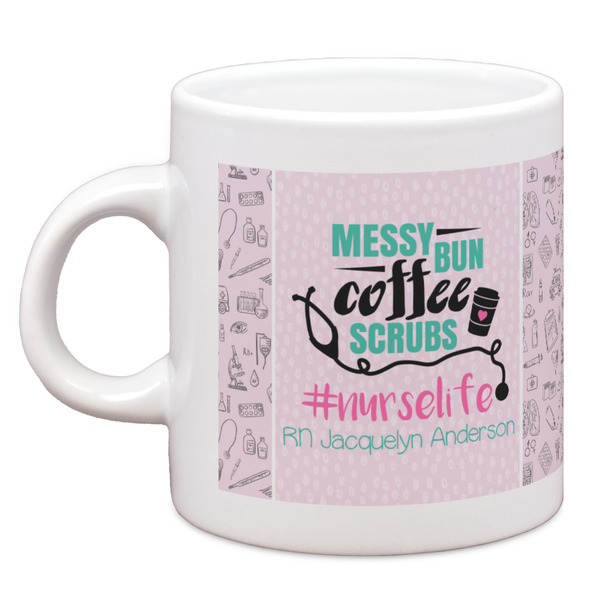 Custom Nursing Quotes Espresso Cup (Personalized)
