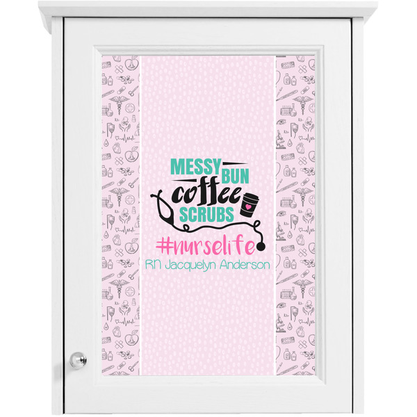 Nursing Quotes Single White Cabinet Decal