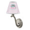 Nursing Quotes Small Chandelier Lamp - LIFESTYLE (on wall lamp)