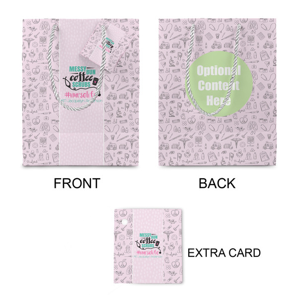 Nursing Quotes Small Gift Bag - Approval