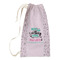 Nursing Quotes Small Laundry Bag - Front View