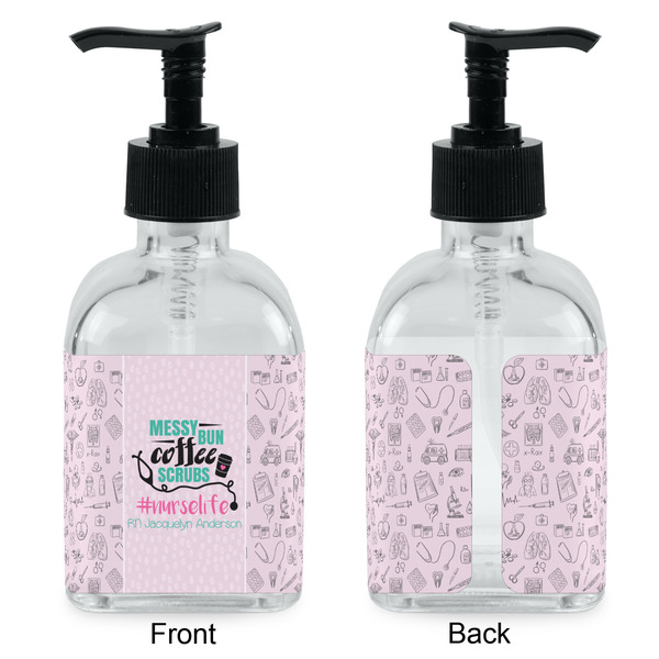 Nursing Quotes Glass Soap/Lotion Dispenser - Approval