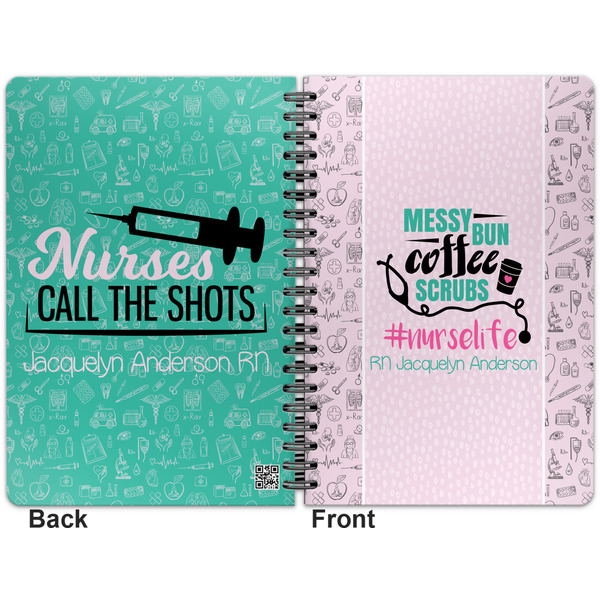 Nursing Quotes Spiral Journal 7 x 10 - Apvl
