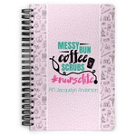 Nursing Quotes Spiral Notebook - 7x10 w/ Name or Text