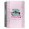 Nursing Quotes Spiral Journal Large - Front View