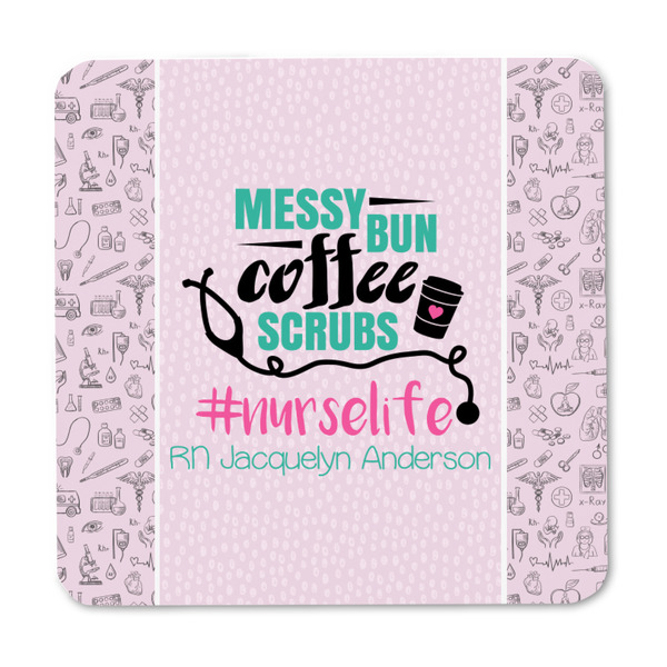 Nursing Quotes Square Fridge Magnet - FRONT