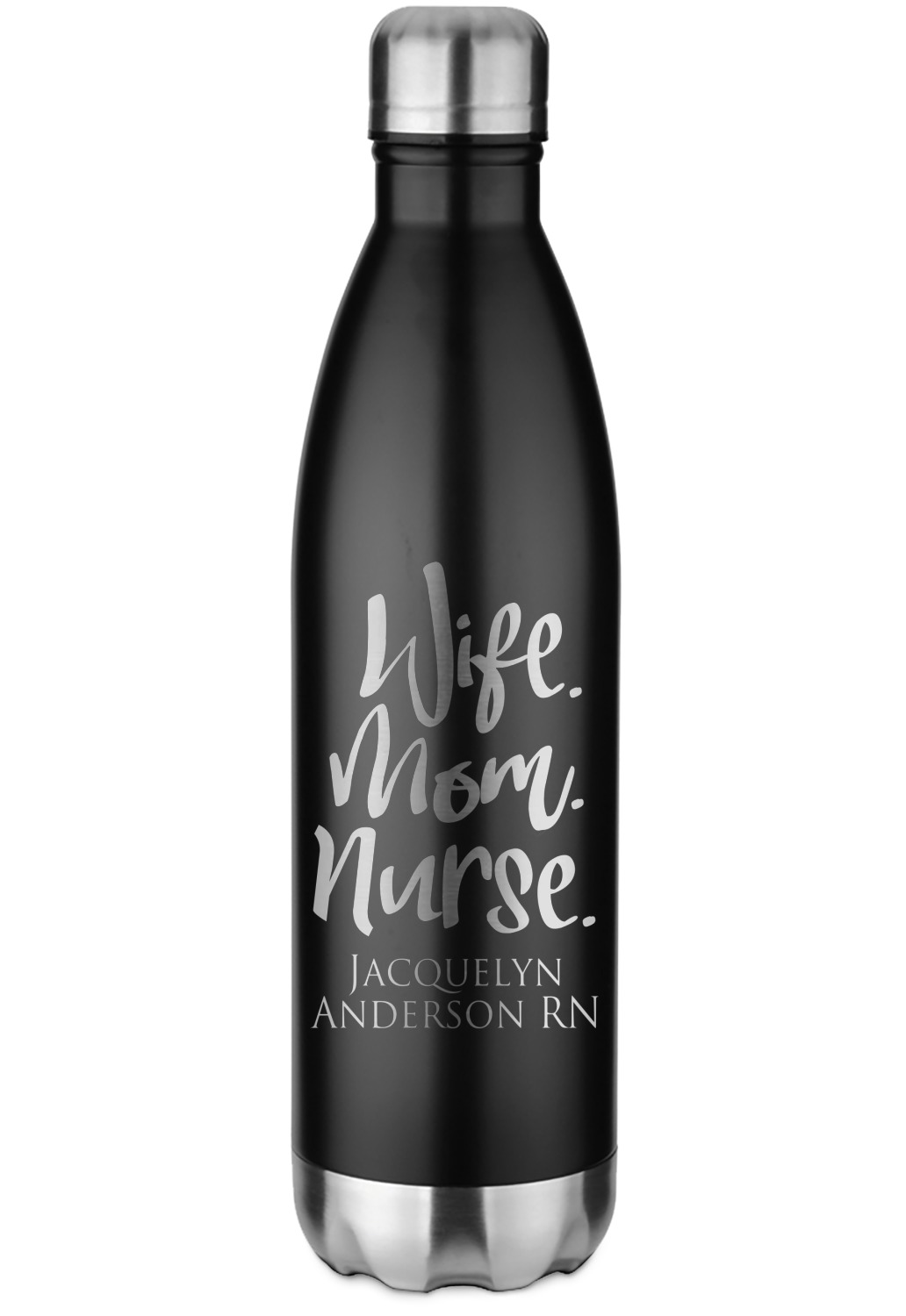 Nursing Quotes Water Bottle 26 oz. Stainless Steel (Personalized