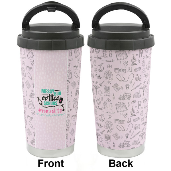 Nursing Quotes Stainless Steel Travel Cup - Apvl