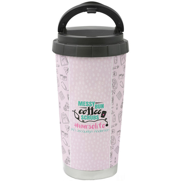 Custom Nursing Quotes Stainless Steel Coffee Tumbler (Personalized)