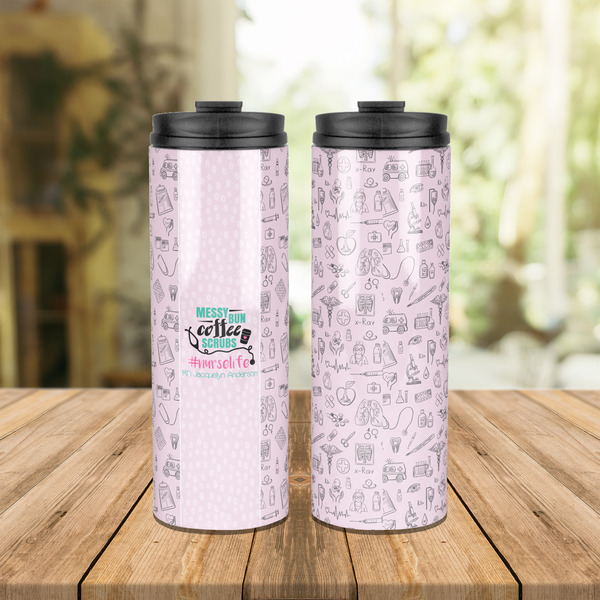 Nursing Quotes Stainless Steel Tumbler - Lifestyle