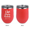 Nursing Quotes Stainless Wine Tumblers - Coral - Single Sided - Approval