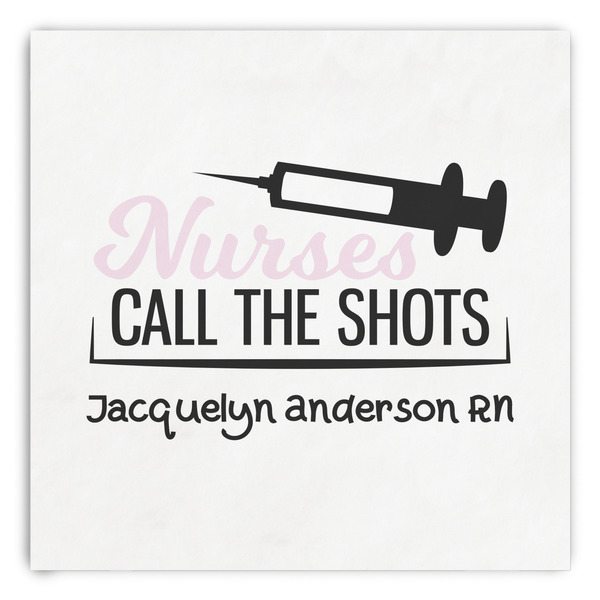 Custom Nursing Quotes Paper Dinner Napkins (Personalized)