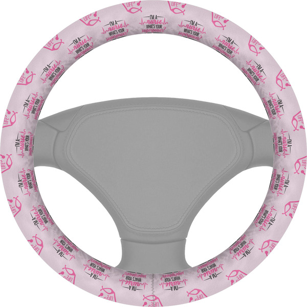 Custom Nursing Quotes Steering Wheel Cover