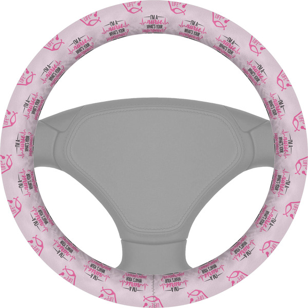 Custom Nursing Quotes Steering Wheel Cover