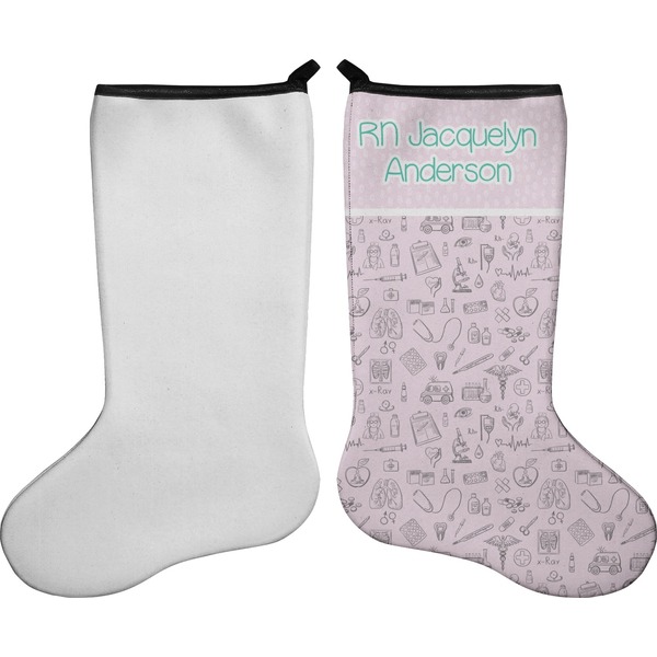 Nursing Quotes Stocking - Single-Sided - Approval