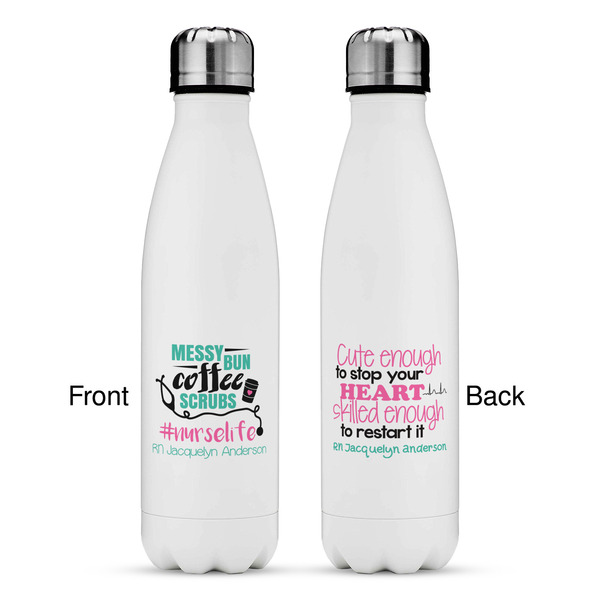 Nursing Quotes Tapered Water Bottle - Apvl