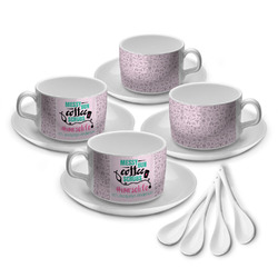 Nursing Quotes Tea Cup - Set of 4 (Personalized)