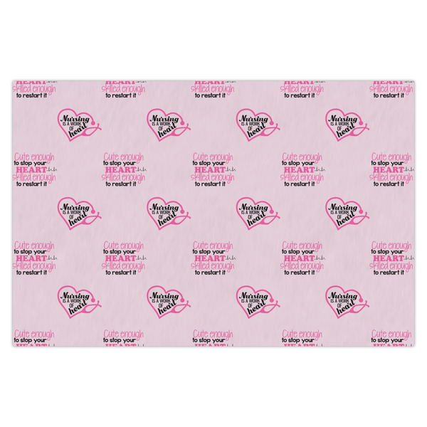 Custom Nursing Quotes Tissue Paper Sheets - X-Large - Heavyweight