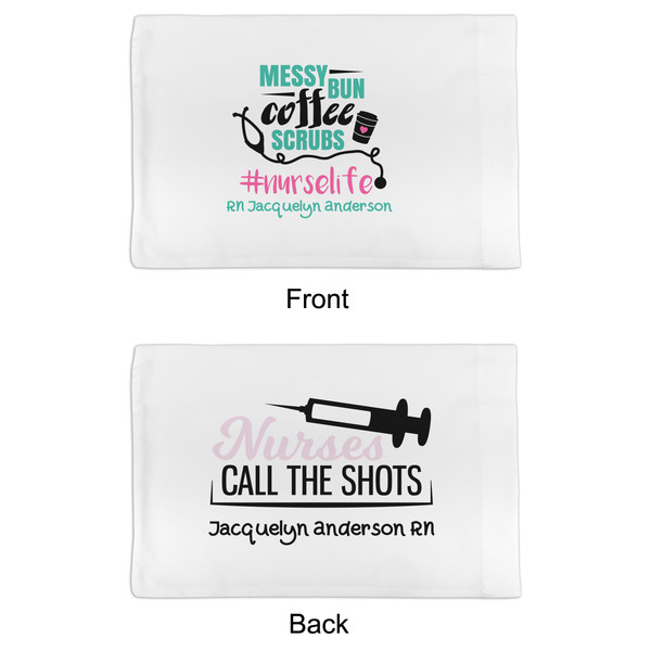 Nursing Quotes Toddler Pillow Case - APPROVAL (partial print)