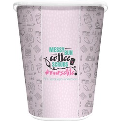 Nursing Quotes Waste Basket (Personalized)