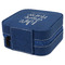 Nursing Quotes Travel Jewelry Boxes - Leather - Navy Blue - View from Rear