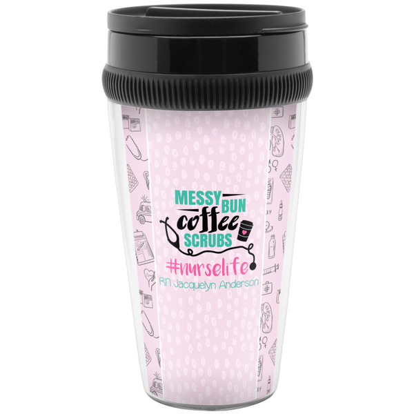 Custom Nursing Quotes Acrylic Travel Mug without Handle (Personalized)
