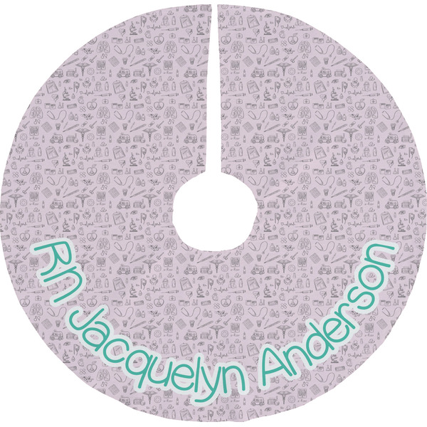 Custom Nursing Quotes Tree Skirt (Personalized)