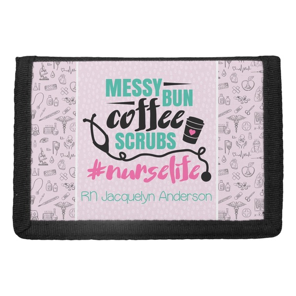 Custom Nursing Quotes Trifold Wallet (Personalized)