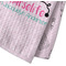 Nursing Quotes Waffle Weave Towel - Closeup of Material Image