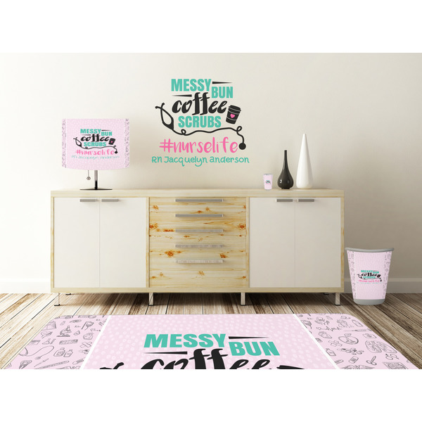 Nursing Quotes Wall Graphic Decal Wooden Desk