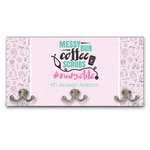 Nursing Quotes Wall Mounted Coat Rack (Personalized)