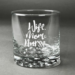 Nursing Quotes Whiskey Glass - Engraved (Personalized)