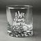 Nursing Quotes Whiskey Glass - Front/Approval