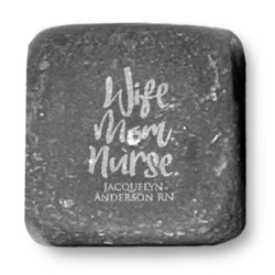 Nursing Quotes Whiskey Stone Set - Set of 3 (Personalized)