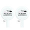 Nursing Quotes White Plastic 7" Stir Stick - Double Sided - Round - Front & Back